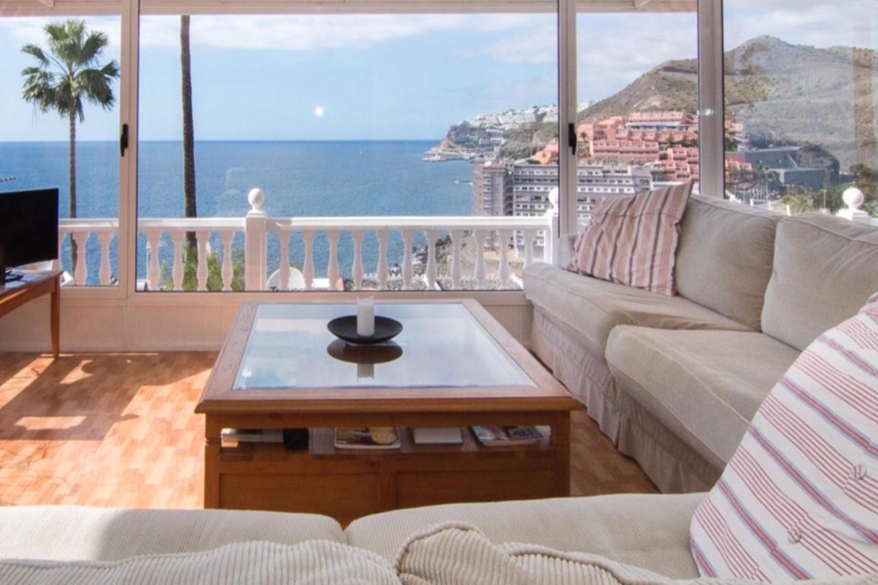 Mogán Sunset Balcony With Ocean Viewsヴィラ エクステリア 写真